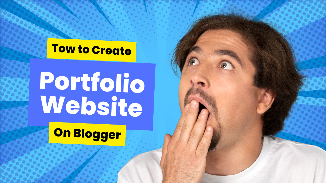 How to create Portfolio Website on Blogger – Storm Blogger Template Customization